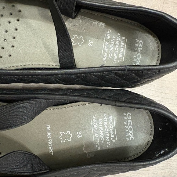 Camper & Geox Girl's Leather Black School Uniform dress Ballerinas Flats Bundle - Picture 9 of 13